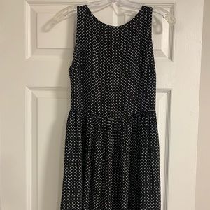 LOFT polka dot dress size 4